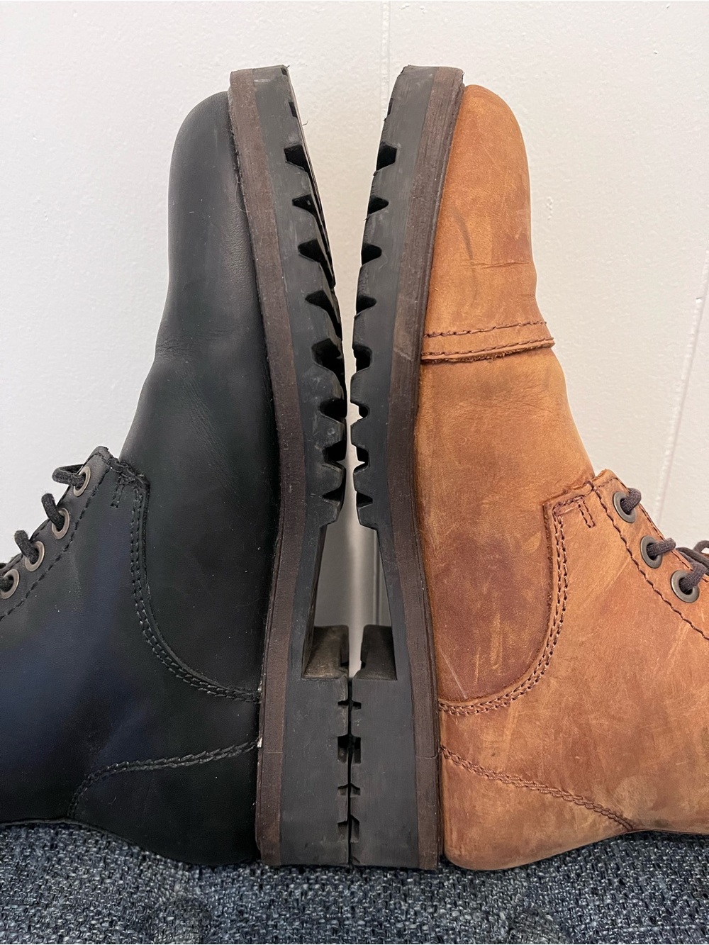 Patina Brown Lace Up Boots - Picture 11 of 11